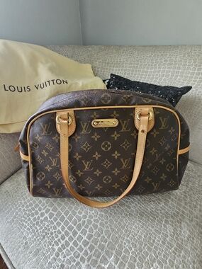 Louis Vuitton LV Monogram Montorgueil GM Vintage Pristine Condition
